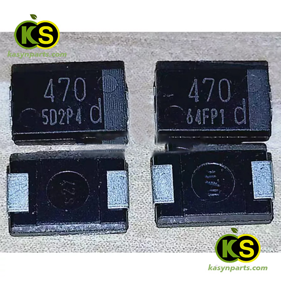 NEC/TOKIN 0E128 0E907 470uF SMD Tantalum Capacitor for PS4 PS3 CECH-2000 3000 Ylod Fix