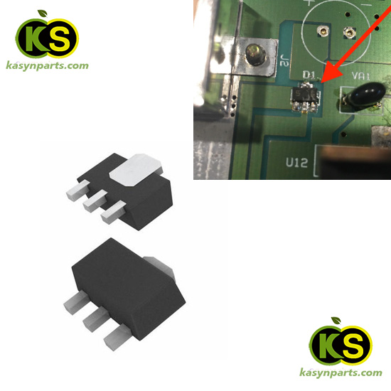 SNES D1 3-Pin Schottky Diode
