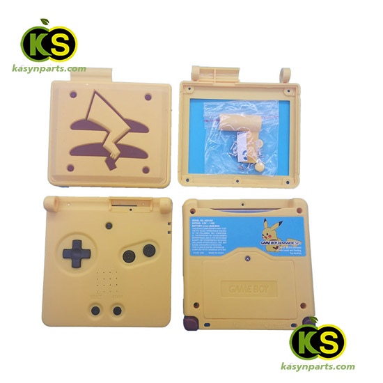 Edition Pokeball mario mushroom Pikachu Housing Shell Kit for Game Boy Advance SP Replacement Shell - Image 4