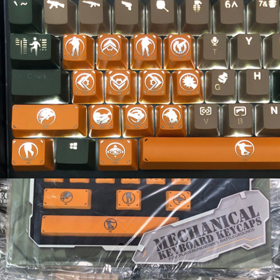 game mechanical keyboard keycaps