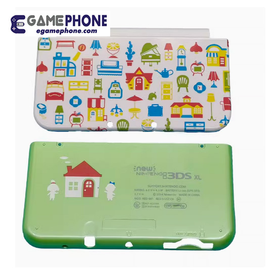 Nintendo New 3DS XL new3dsLL Animal Crossing Case Shell Housing Replacement