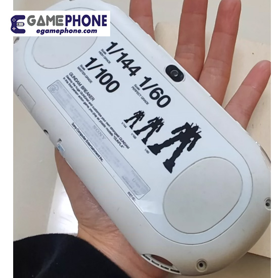Replacement Gundam Breaker Limited Edition shell housing case for PS Vita slim PCH-2000 shell swap