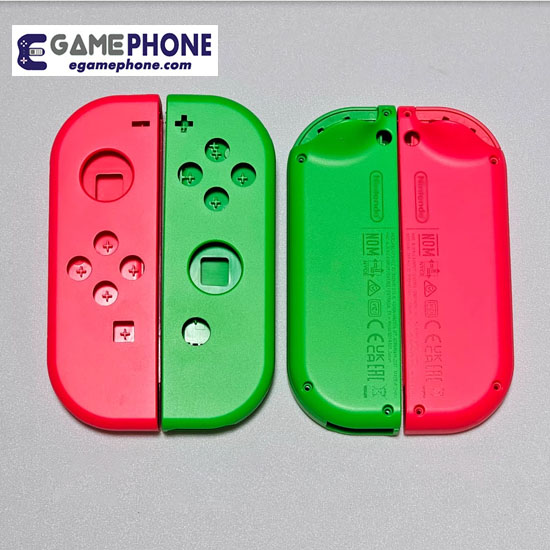 Fluo Vert Rose pour Neuf Joy-Con OEM replacement Shell Case for Nintendo Switch nintendo switch Oled custom housing