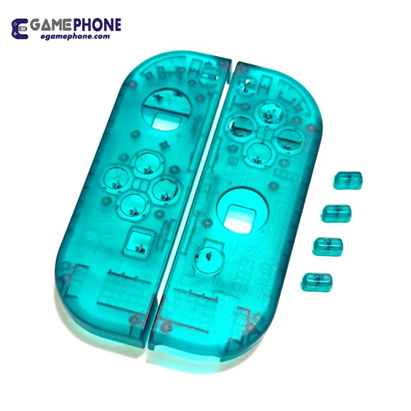OEM Nintendo Switch Joy-Con Trial Edition N64 Exclusive Clear Green Shell Replacement - Image 2
