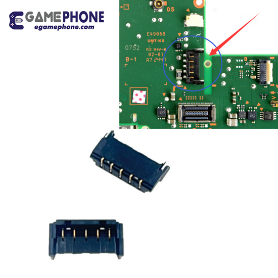 Internal Battery Connector Clip Socket Port for Nintendo Switch 2 NS2 Motherboard Replacement