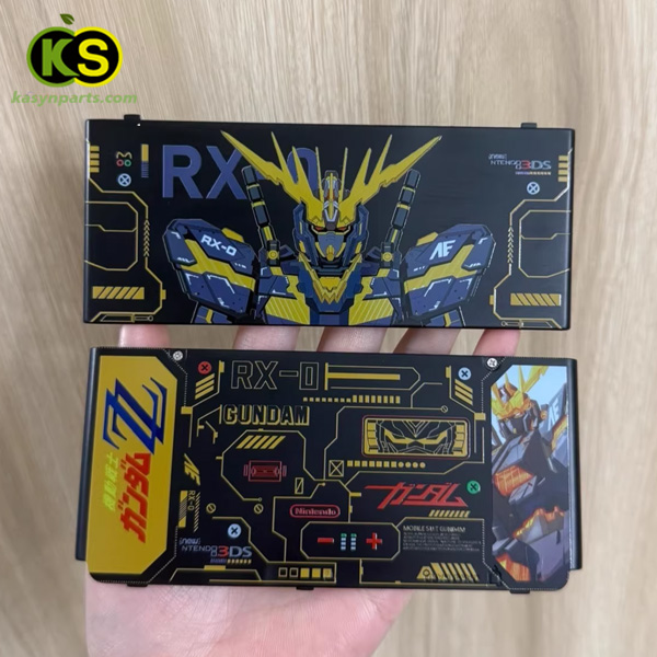 Gundam RX-78-2 Themed Limited Faceplate Replacement Front & Back Plates Cover for New Nintendo 3DS - Image 3