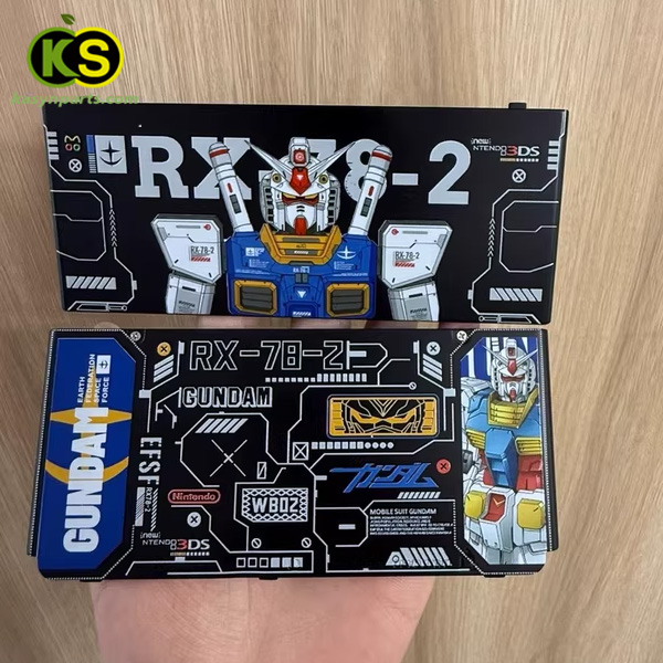 Gundam RX-78-2 Themed Limited Faceplate Replacement Front & Back Plates Cover for New Nintendo 3DS - Image 2